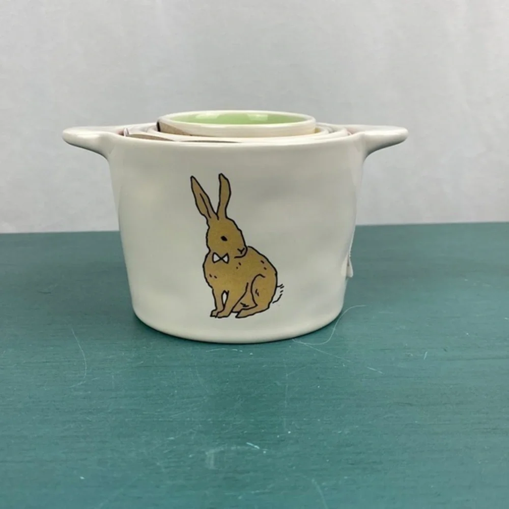 NWT Rae dunn‎ easter bunny measuring cups